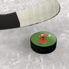 GRAPHICS & MORE A Scooby Christmas Ice Hockey Puck view 2