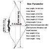 58/60 Inch Takedown Recurve Bow 25-65Lbs American Hunting Bow Magnesium Alloy Metal Riser Right Hand Longbow for Adult Beginner Hunting Target Practice (25 Lbs, 58 inch/Bow Set) view 2