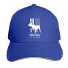 American Flag Bully Unisex Adjustable Baseball Casquette Hats Sandwich Cap Blue view 2