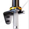 VAIIO Single Olympic Barbell Hanger,Garage Gym Bar Wall Rack,Vertical Barbell Mount Rack,Black Powder Coated,Space Saving Commercial or Home Gym Accessory,Holds Under 33mm Bar Size (Black) view 1