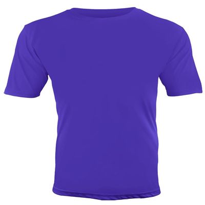 Epic Adult Cool Performance Dry-Fit Crew T-Shirt Jerseys Purple L