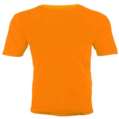 Epic Adult Cool Performance Dry-Fit Crew T-Shirt Jerseys Orange L