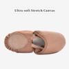 Stelle Half Soles Dance Shoes Women Men Canvas Lyrical Pirouette Ballet Shoes Turners Dance Shoes for Contemporary (Tan,4.5-5.5) view 4