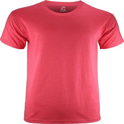 Epic Adult 5.6 Ounce Pre-Shrunk Heavy Cotton Tee Shirt - Heathers are Blended Pink M