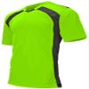 Epic Adult Madrid V-Neck Green/Black Soccer Jersey L view 1