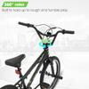Hiland 20 inch Freestyle Kids BMX Bike,Beginner-Level to Advanced Riders with 360 Degree Gyro & 4 Pegs, Kids' Bicycles for Boys,Girls Black view 3