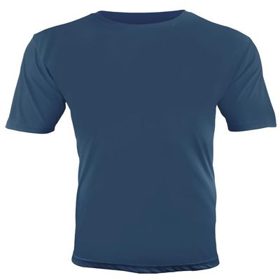 Epic Adult Cool Performance Dry-Fit Crew T-Shirt Jerseys Blue S
