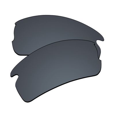 EZReplace Lenses Replacement for Oakley Flak 2.0 Asian Fit OO9271 Sunglasses (Polarized Lenses) - Fits Oakley Flak 2.0 Asian Fit Frame (Mirror Black)