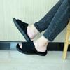 Honalika Cozy Men's Open Toe House Slippers Memory Foam,Comfy Slip On Indoor Slipper for Men Breathable, Non-Slip Soft Bedroom Home 9-10 view 3