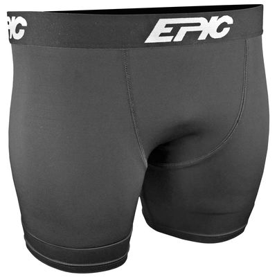 Epic Adult Wicking Compression Shorts Black S