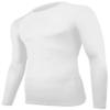 Epic Adult Cooling Pro-Compression Long Sleeve Crew Shirts White 2XL view 1