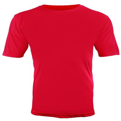 Epic Adult Cool Performance Dry-Fit Crew T-Shirt Jerseys Red M