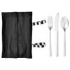 FINSKUREN Travel Cutlery with case, Stainless Steel/Black + Free FINCHLEY Refill Pen (1) view 1