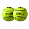 PHINIX Practice Fast-Pitch Softball Official Size and Weight Professional Quality (PXS1112-2Pack) view 1