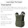 BTERDA Tactical Vest CS Training Vest Molle Breathable JPC Training Quick Adjustable Game Vest Durable Protective Waistcoat (Green) view 2