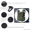 BTERDA Tactical Vest CS Training Vest Molle Breathable JPC Training Quick Adjustable Game Vest Durable Protective Waistcoat (Green) view 4