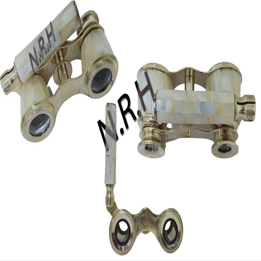 Marine Brass Binocular for Adults and Kids, Trekking, Hunting, Camping Brass Binocular
