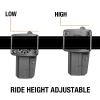 Adjustable Belt Loop Attachment Fits 1.5''2.25'' Belts, OWB Holster Belt Clip for Gearwheel Holsters, Polymer Loop for Outside Waistband Carry, 3 Ride Heights Compatible view 4
