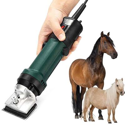 XYEJL Electric Horse Hair Clippers 690W Heavy Duty Shears, 6 Speed Adjustable with Tool Box, for Dogs Horses Equine Pigs Cattle Farm Livestock,220V