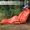 Aluminum Film Sleeping Bag, Sleeping Bag Design, Easy to Use, Suitable for Mountain Camping, view 2