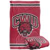 Central Washington University Wildcats Blanket, 36"x58" Primary Logo, Silky Touch Super Soft Throw view 1