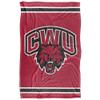 Central Washington University Wildcats Blanket, 36"x58" Primary Logo, Silky Touch Super Soft Throw view 2