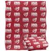 University of West Alabama Tigers Blanket, 50"x60" Logo Pattern, Silky Touch Super Soft Throw view 1