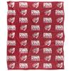 University of West Alabama Tigers Blanket, 50"x60" Logo Pattern, Silky Touch Super Soft Throw view 2