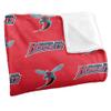 Delaware State University Hornets Blanket, 50"x60" Logo Pattern, Silky Touch Super Soft Throw view 3