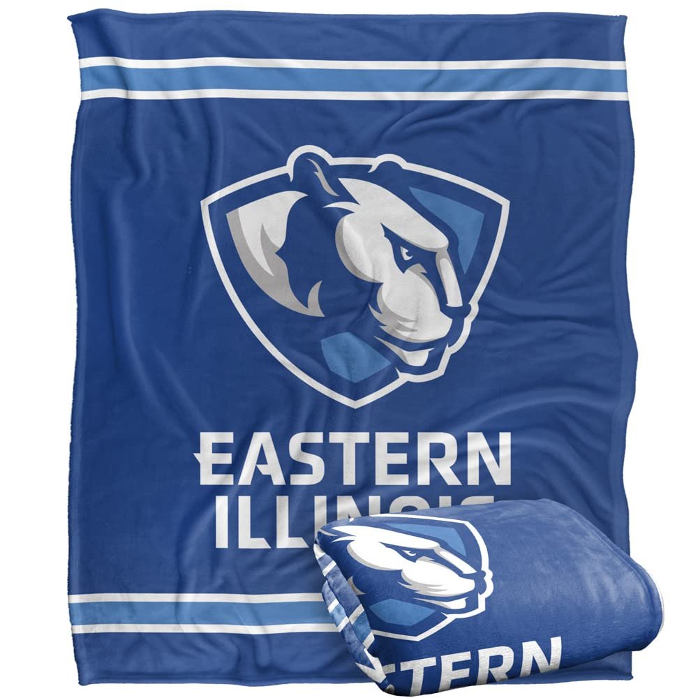 Eastern Illinois University Panthers Blanket, 50"x60" Primary Logo, Silky Touch Super Soft Throw