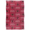 Central Washington University Wildcats Blanket, 36"x58" Logo Pattern, Silky Touch Super Soft Throw view 2
