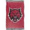 Central Washington University Wildcats Blanket, 36"x58" Logo Dots, Silky Touch Super Soft Throw view 2