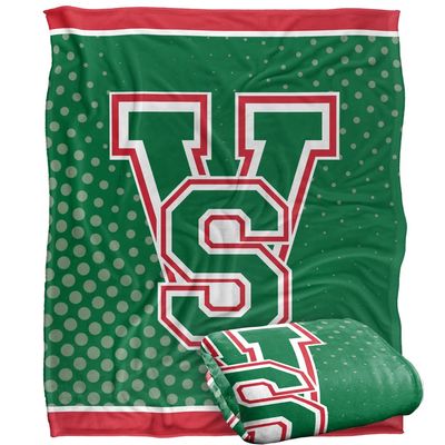 Mississippi Valley State University Delta Devils Blanket, 50"x60" Logo Dots, Silky Touch Super Soft Throw