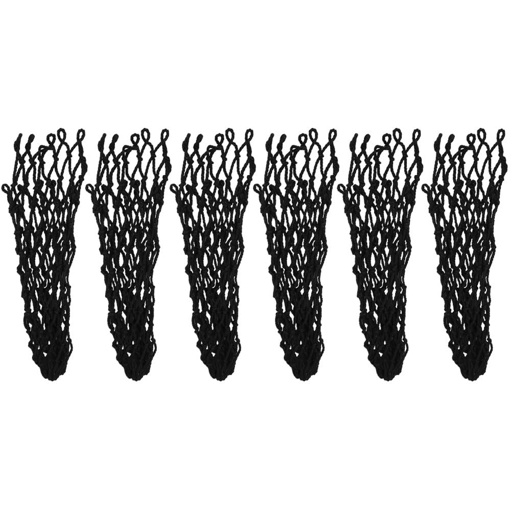 Astibym 6 Pcs/Set Billiards Net Pockets, Table Pocket, Suitable for Billiards for Billiards Pool Snooker Table Nets Accessories(Black),Billiard Supplies