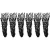 Astibym 6 Pcs/Set Billiards Net Pockets, Table Pocket, Suitable for Billiards for Billiards Pool Snooker Table Nets Accessories(Black),Billiard Supplies