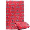 Delaware State University Hornets Blanket, 36"x58" Logo Pattern, Silky Touch Super Soft Throw view 1