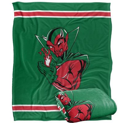 Mississippi Valley State University Delta Devils Blanket, 50"x60" Primary Logo, Silky Touch Super Soft Throw