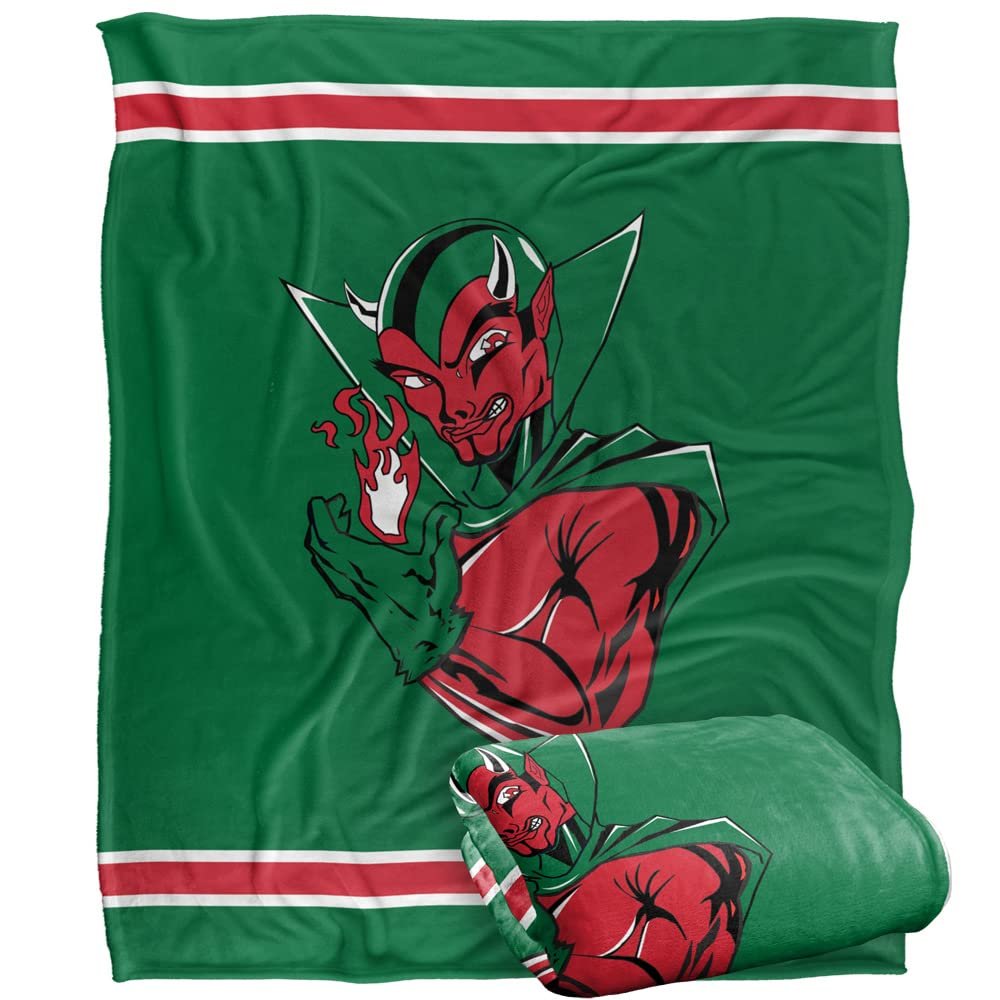 Mississippi Valley State University Delta Devils Blanket, 50"x60" Primary Logo, Silky Touch Super Soft Throw