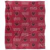 Central Washington University Wildcats Blanket, 50"x60" Logo Pattern, Silky Touch Super Soft Throw view 2