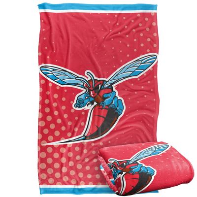 Delaware State University Hornets Blanket, 36"x58" Logo Dots, Silky Touch Super Soft Throw