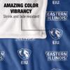 Eastern Illinois University Panthers Blanket, 50"x60" Logo Pattern, Silky Touch Super Soft Throw view 4