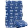 Eastern Illinois University Panthers Blanket, 36"x58" Logo Pattern, Silky Touch Super Soft Throw view 1