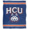 Houston Christian University Huskies Blanket, 50"x60" Primary Logo, Silky Touch Super Soft Throw view 2