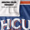 Houston Christian University Huskies Blanket, 36"x58" Primary Logo, Silky Touch Super Soft Throw view 4