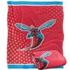 Delaware State University Hornets Blanket, 50"x60" Logo Dots, Silky Touch Super Soft Throw view 1