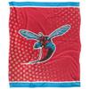 Delaware State University Hornets Blanket, 50"x60" Logo Dots, Silky Touch Super Soft Throw view 2
