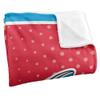 Delaware State University Hornets Blanket, 50"x60" Logo Dots, Silky Touch Super Soft Throw view 3