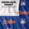 Houston Christian University Huskies Blanket, 50"x60" Logo Pattern, Silky Touch Super Soft Throw view 4