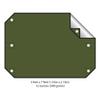 The Pathfinder School All Purpose Emergency Survival Blanket (OD Green) view 2