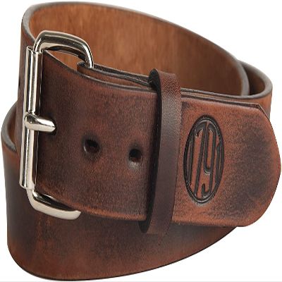 1791 GUNLEATHER Gun Belt for Men - Heavy Duty 14 oz Leather Gun Holster Belt for EDC